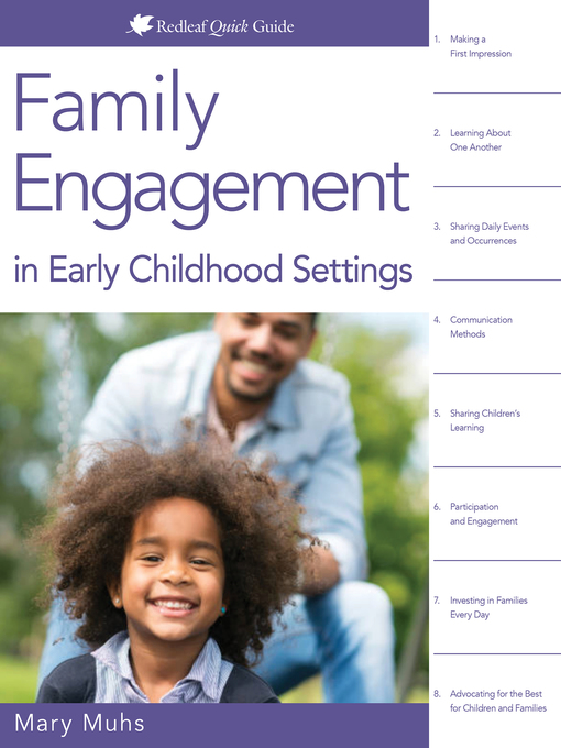 Title details for Family Engagement in Early Childhood Settings by Mary Muhs - Available